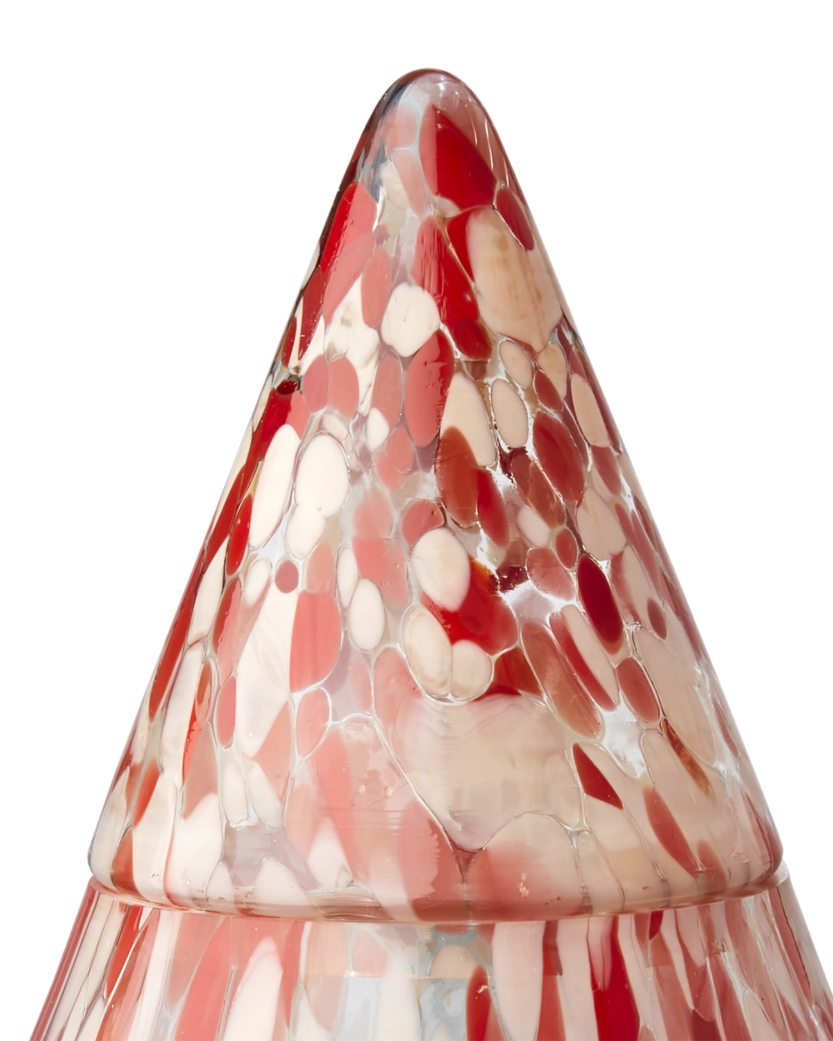 Glasburk gran - röd