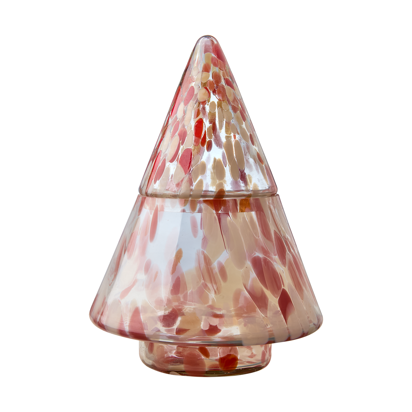 Glasburk gran - röd