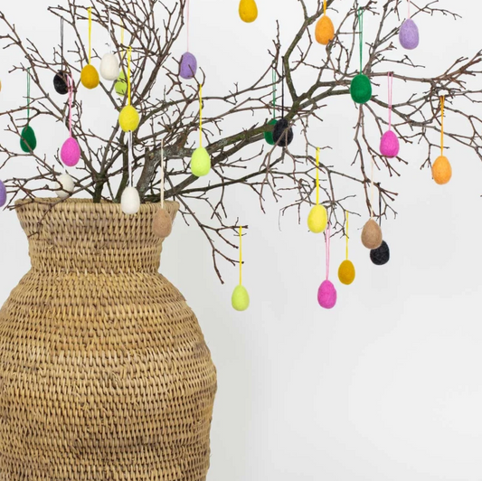 Afroart - påskhänge färgglada ägg