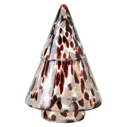 Glasburk gran - brun, beige, svart