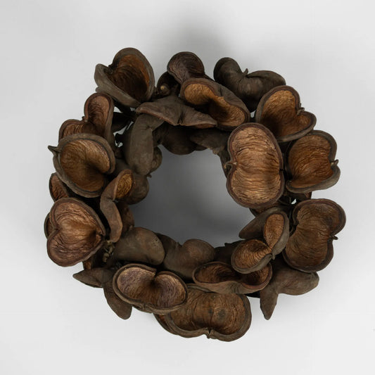 Krans - mandelnöt 38 cm